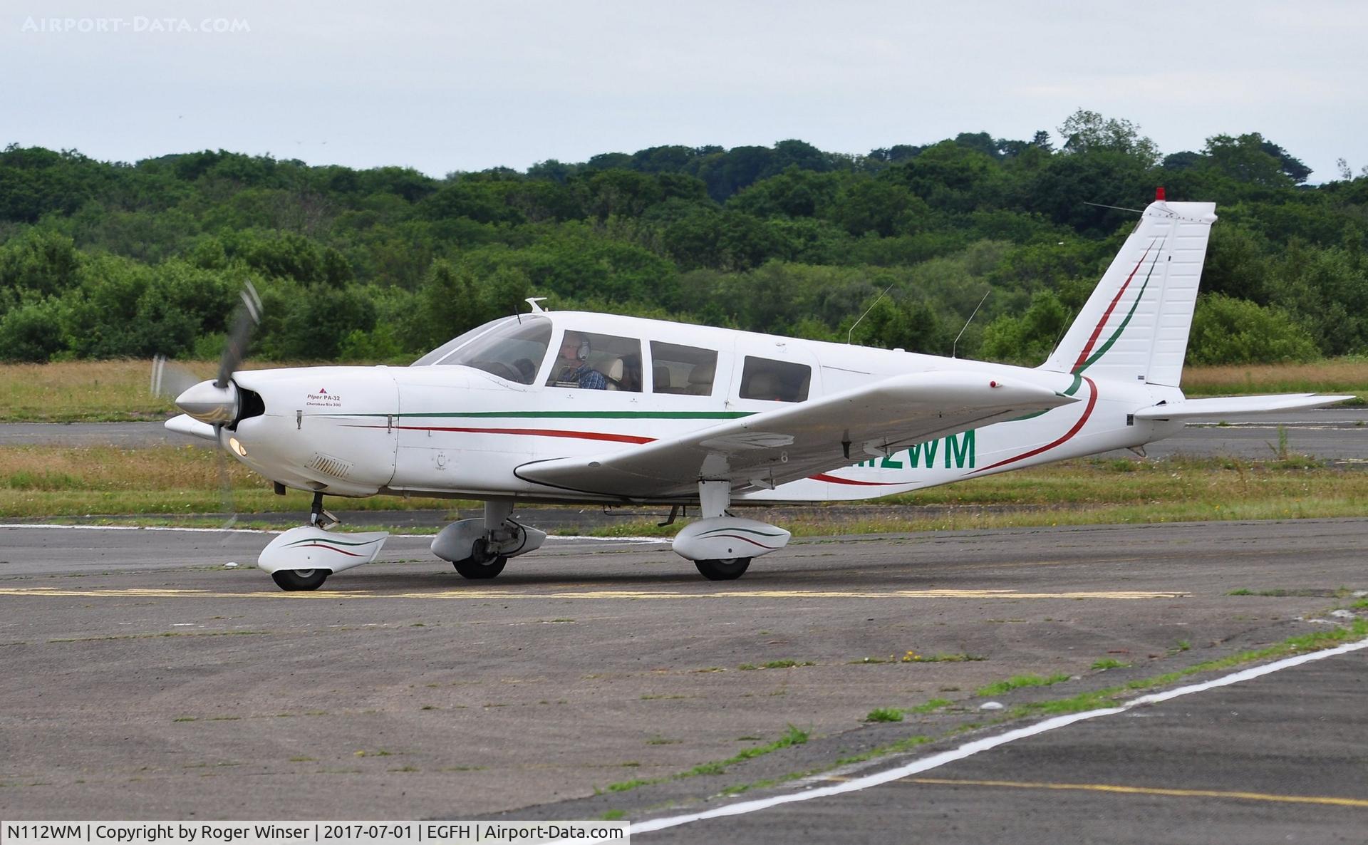 N112WM, 1971 Piper PA-32-300 Cherokee Six Cherokee Six C/N 32-7140001, Visiting Cherokee Six.