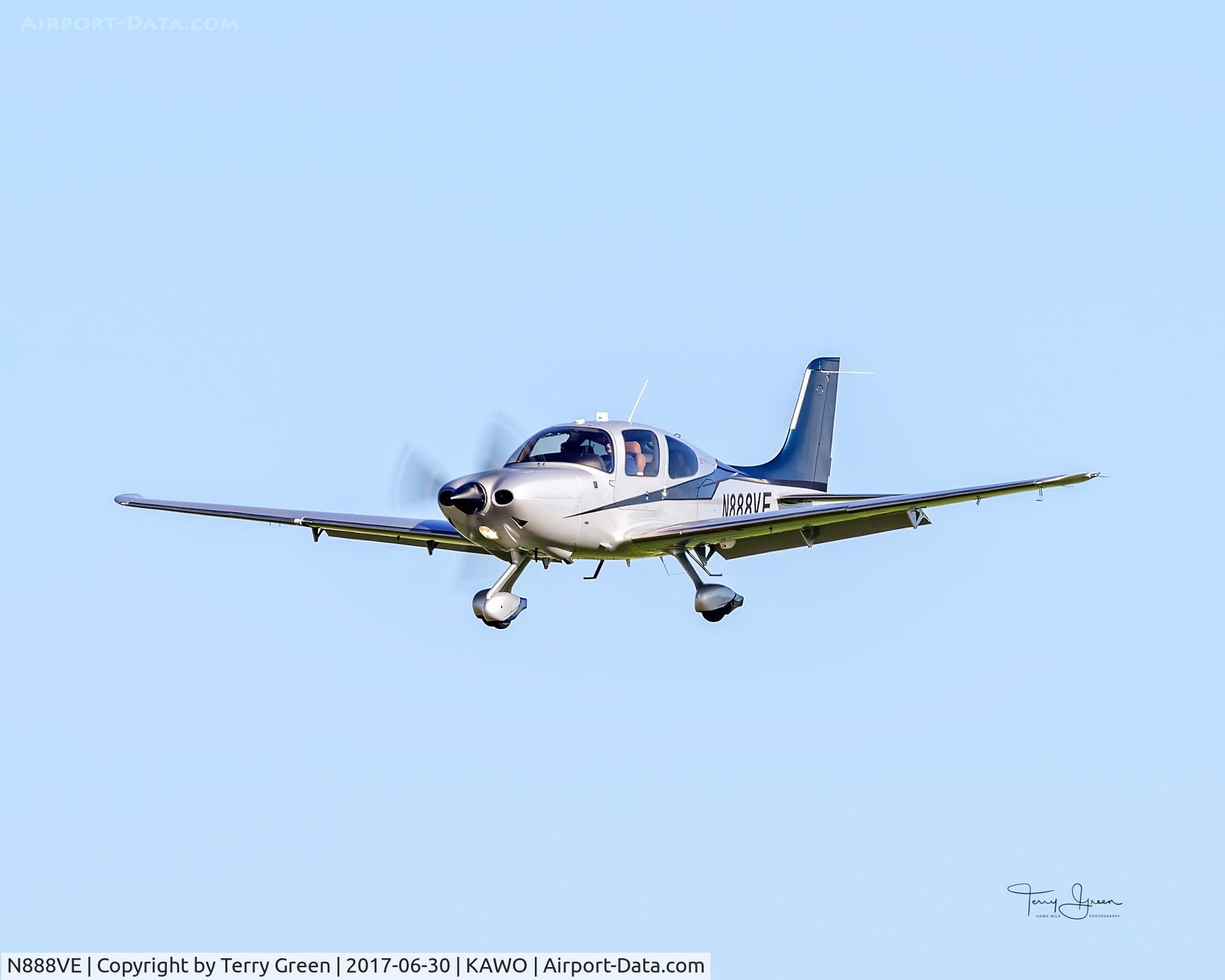 N888VE, 2014 Cirrus SR22T C/N 0814, KAWO