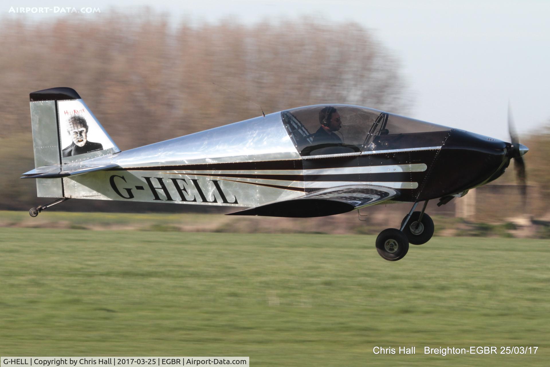 G-HELL, 2015 Sonex 3300 C/N LAA 337-15182, at Breighton
