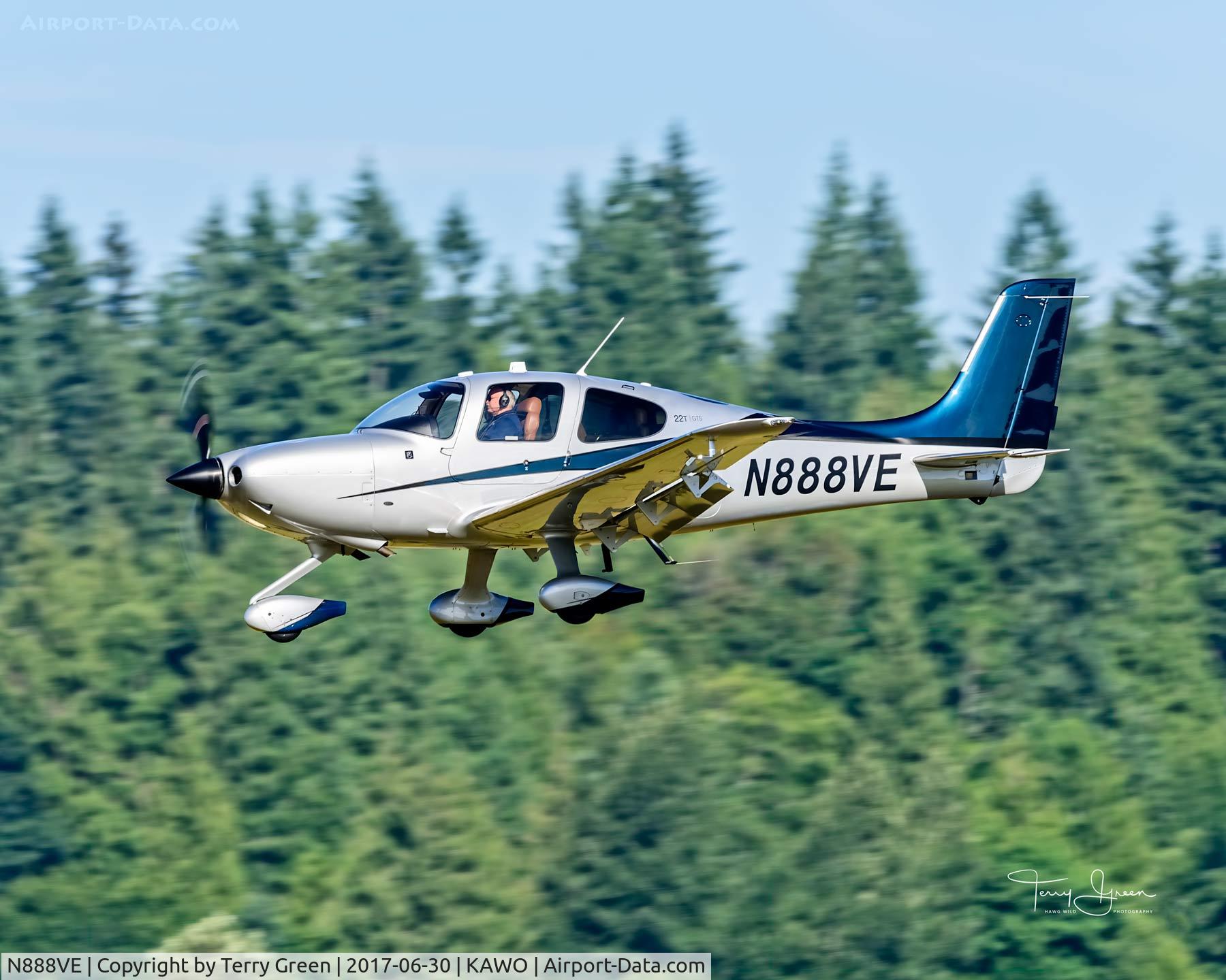 N888VE, 2014 Cirrus SR22T C/N 0814, KAWO