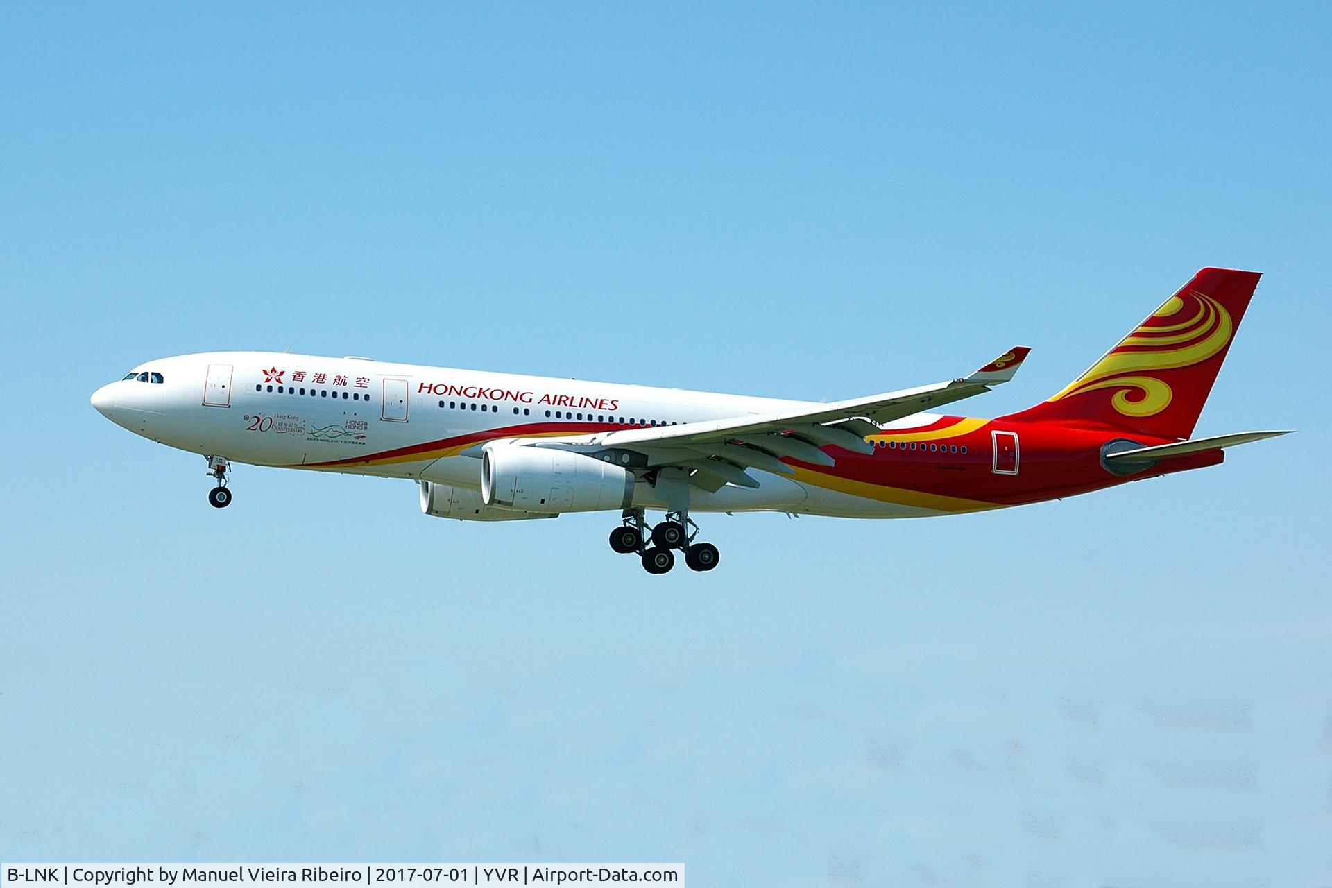 B-LNK, 2011 Airbus A330-243 C/N 1286, HX80 from Hong Kong