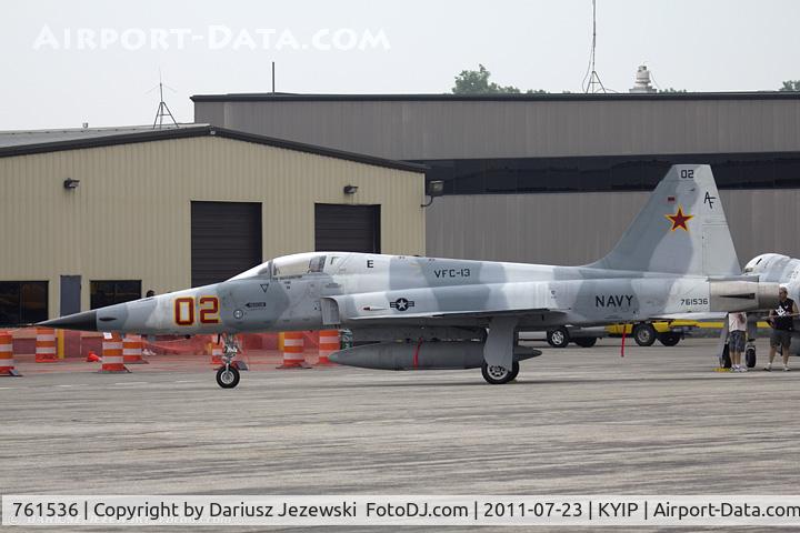 761536, Northrop F-5N Tiger II C/N L.1011, F-5N Tiger II 761536 AF-02 from VFC-13 Fighting Saints NAS Fallon, NV