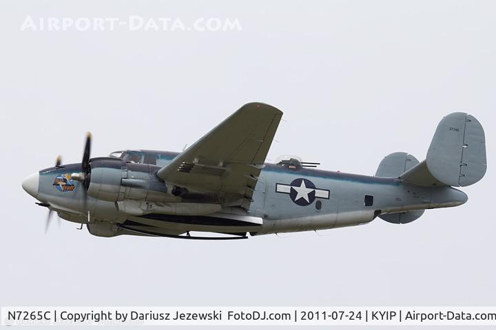 N7265C, 1945 Lockheed PV-2 Harpoon C/N 15-1362, Lockheed PV-2 Harpoon CN 15-1362, N7265C