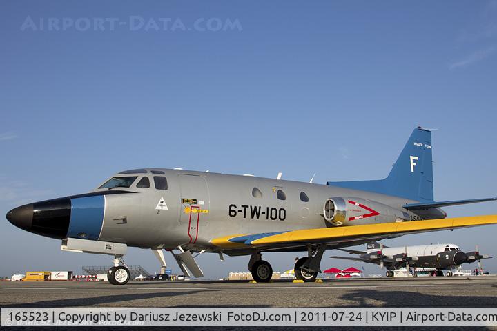 165523, 1964 Rockwell T-39N (NA-265-40) Sabreliner C/N 282-020, T-39N Sabreliner 165523 F CoNA from VT-86 Sabre Hawks TAW-6 NAS Pensacola, FL