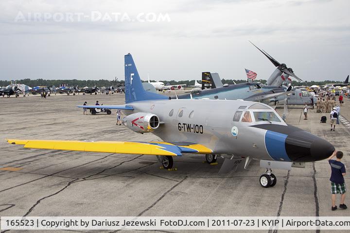 165523, 1964 Rockwell T-39N (NA-265-40) Sabreliner C/N 282-020, T-39N Sabreliner 165523 F CoNA from VT-86 Sabre Hawks TAW-6 NAS Pensacola, FL