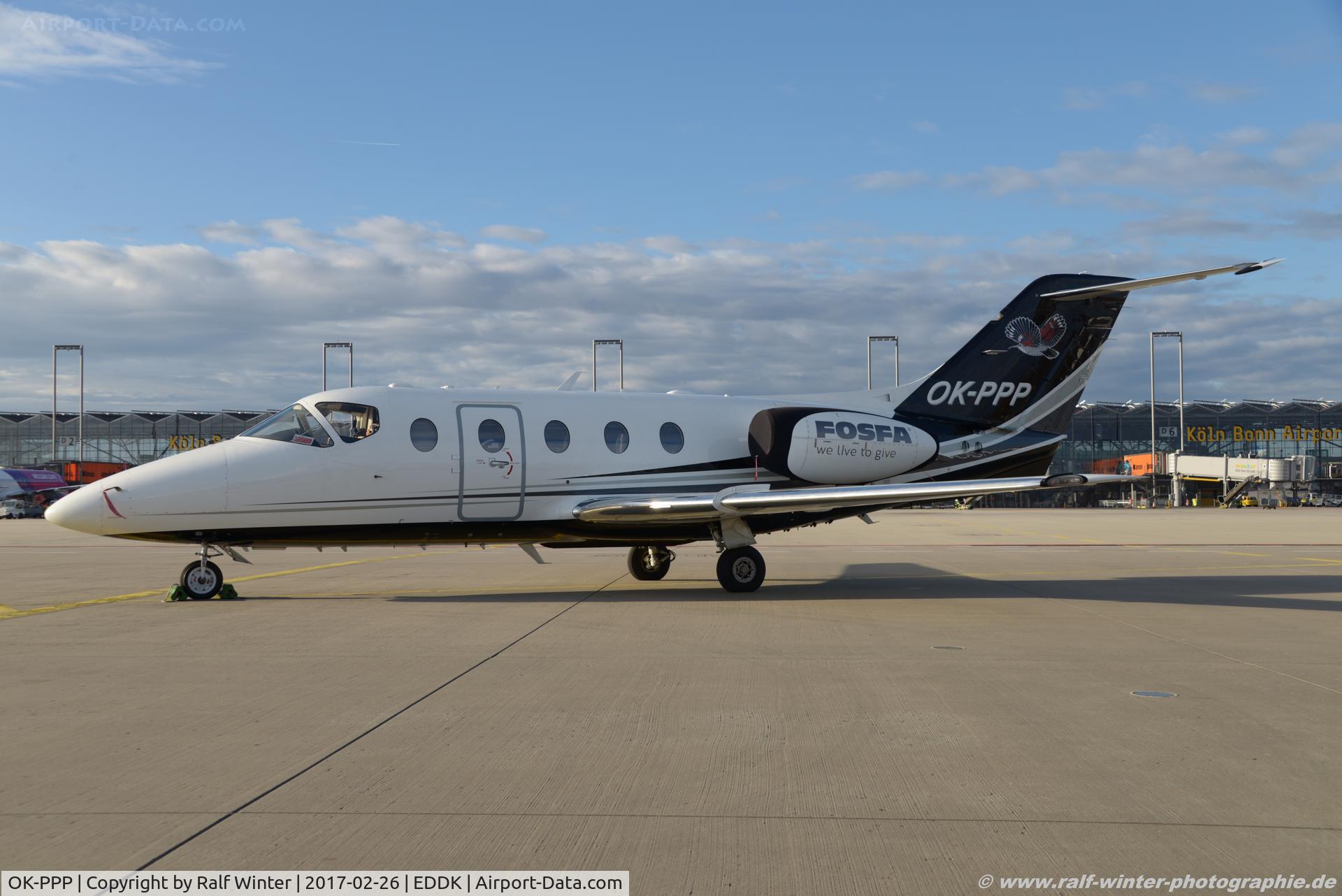 OK-PPP, 2004 Raytheon Hawker 400XP C/N RK-385, Raytheon Aircraft 400A Beechjet 400XT - TIE Time Air -  RK-385 - OK-PPP - 26.02.107 - CGN