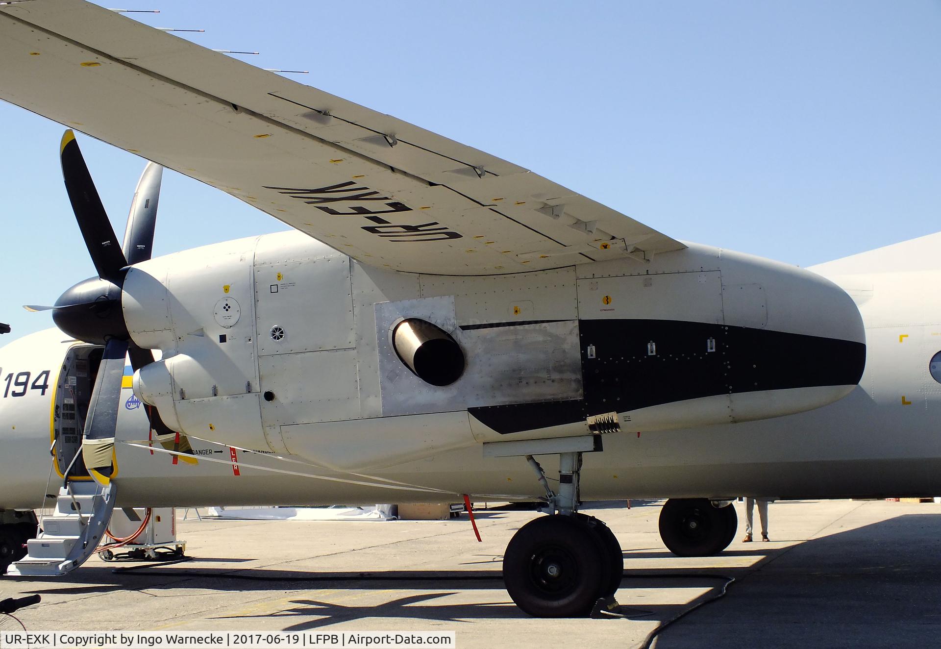 UR-EXK, Antonov An-132D C/N 001, Antonov An-132D at the Aerosalon 2017, Paris