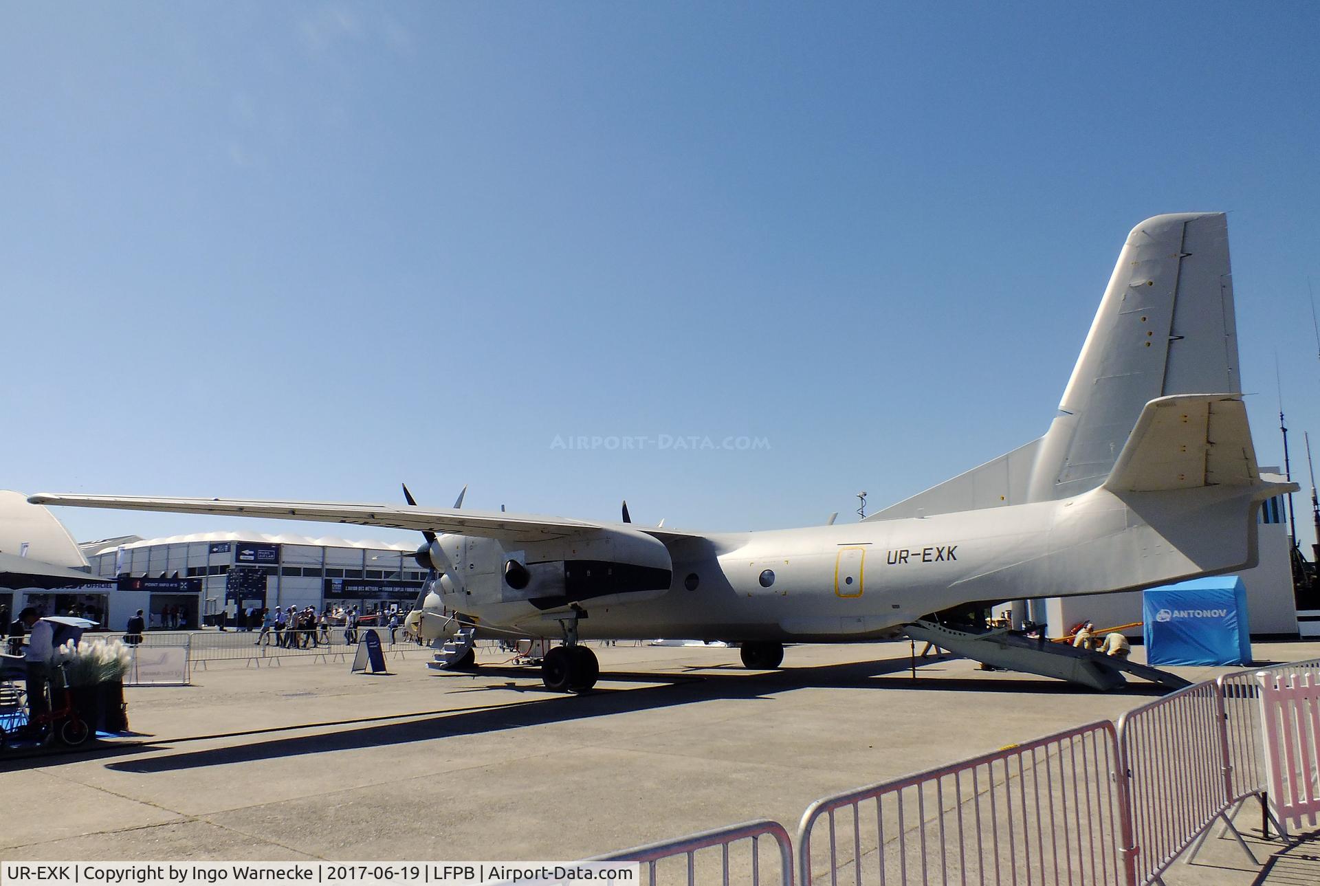 UR-EXK, Antonov An-132D C/N 001, Antonov An-132D at the Aerosalon 2017, Paris