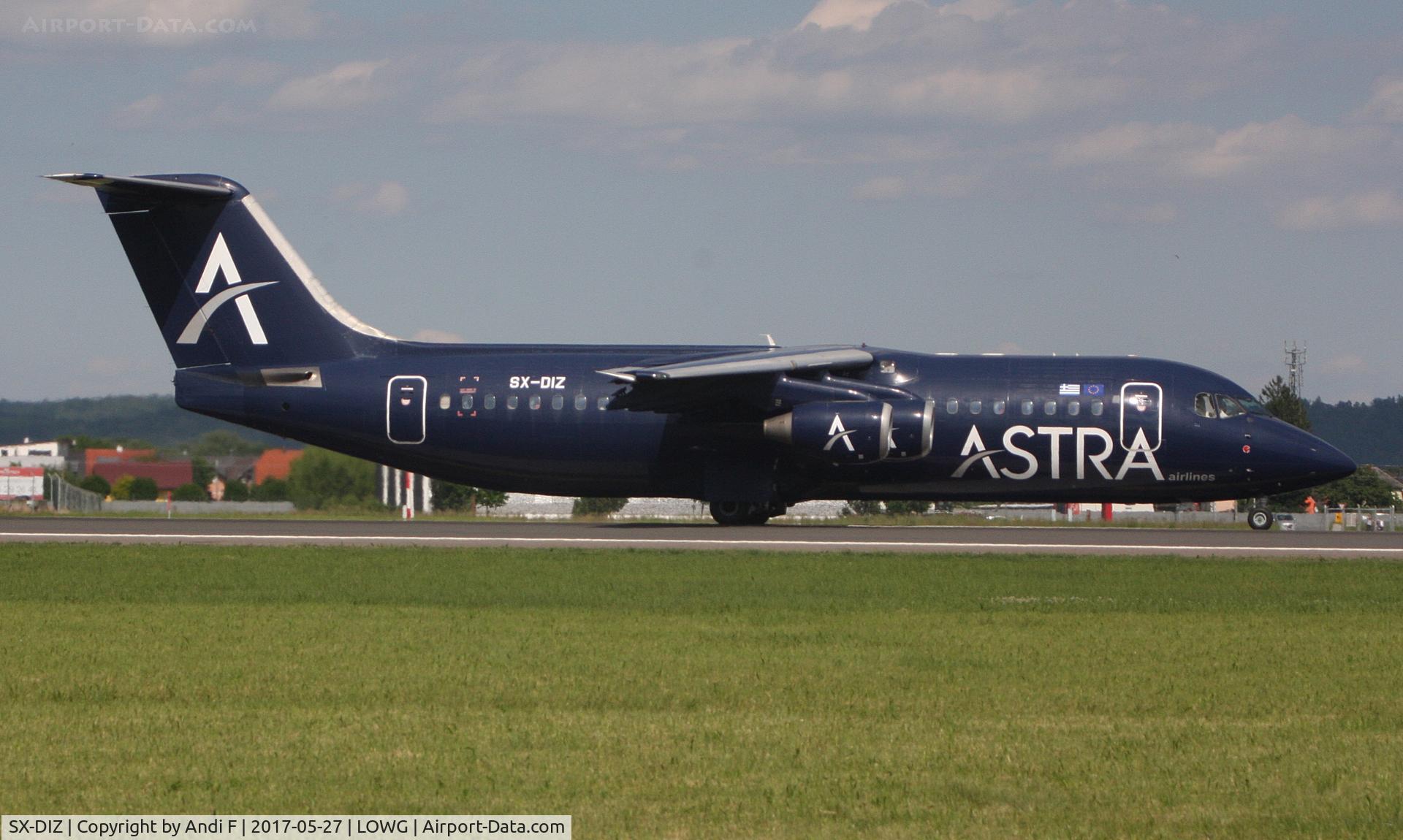 SX-DIZ, 1991 British Aerospace BAe.146-300 C/N E3206, Astra Airlines British Aerospace 146-300