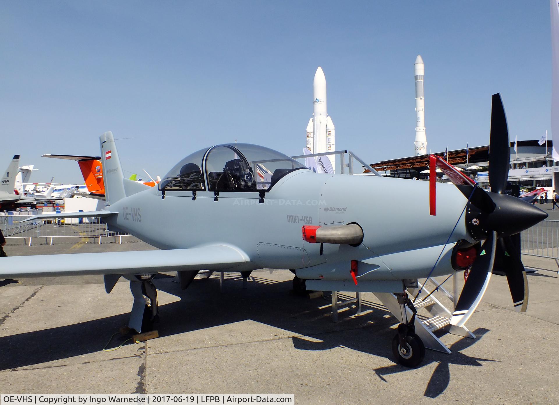 OE-VHS, 2016 Diamond DART-450 C/N 001, Diamond DART-450 second prototype at the Aerosalon 2017, Paris