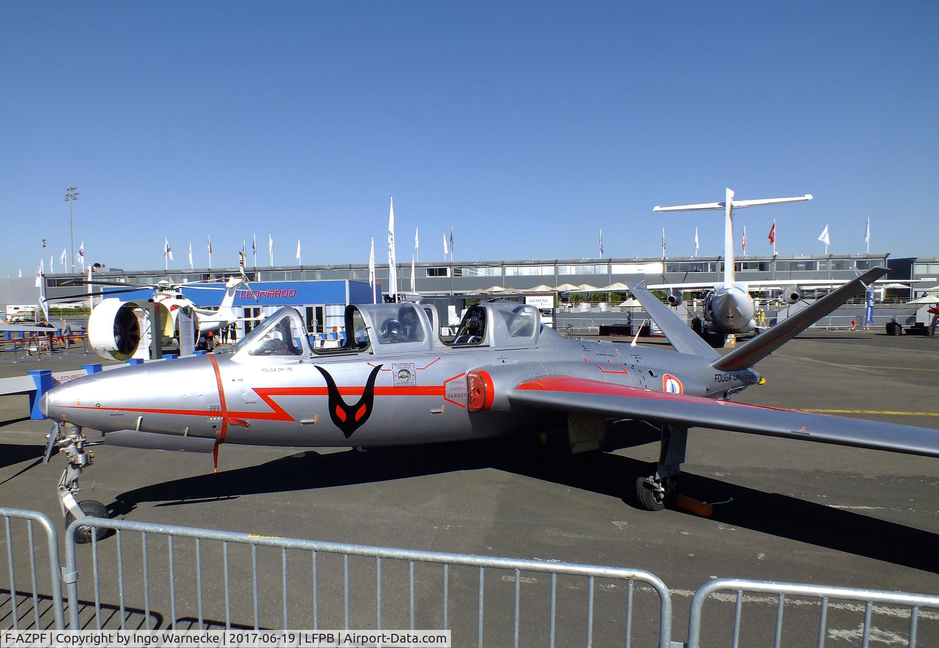 F-AZPF, Fouga CM-175 Zephyr C/N 28, Fouga CM.175 Zephyr at the Aerosalon 2017, Paris