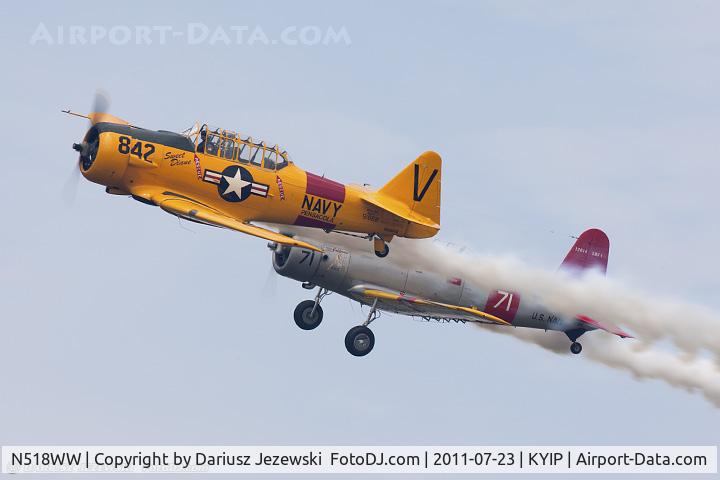 N518WW, North American SNJ-5C Texan Texan C/N 88-14866, North American SNJ-5C  Texan 