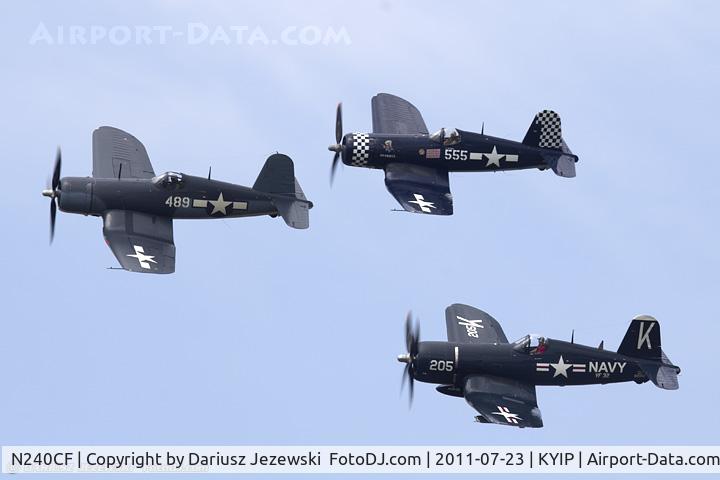 N240CF, 1945 Vought F4U-4 Corsair C/N 9513, Vought F4U-4 Corsair, c/n: 9513