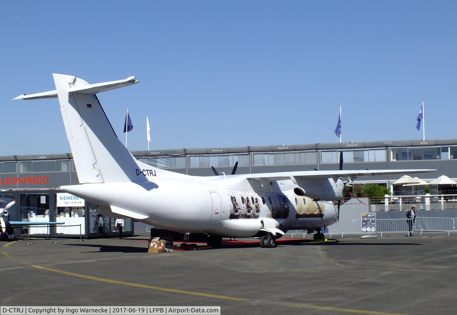 D-CTRJ, 1994 Dornier Do328-110 C/N 3015, Dornier 328-100 at the Aerosalon 2017, Paris