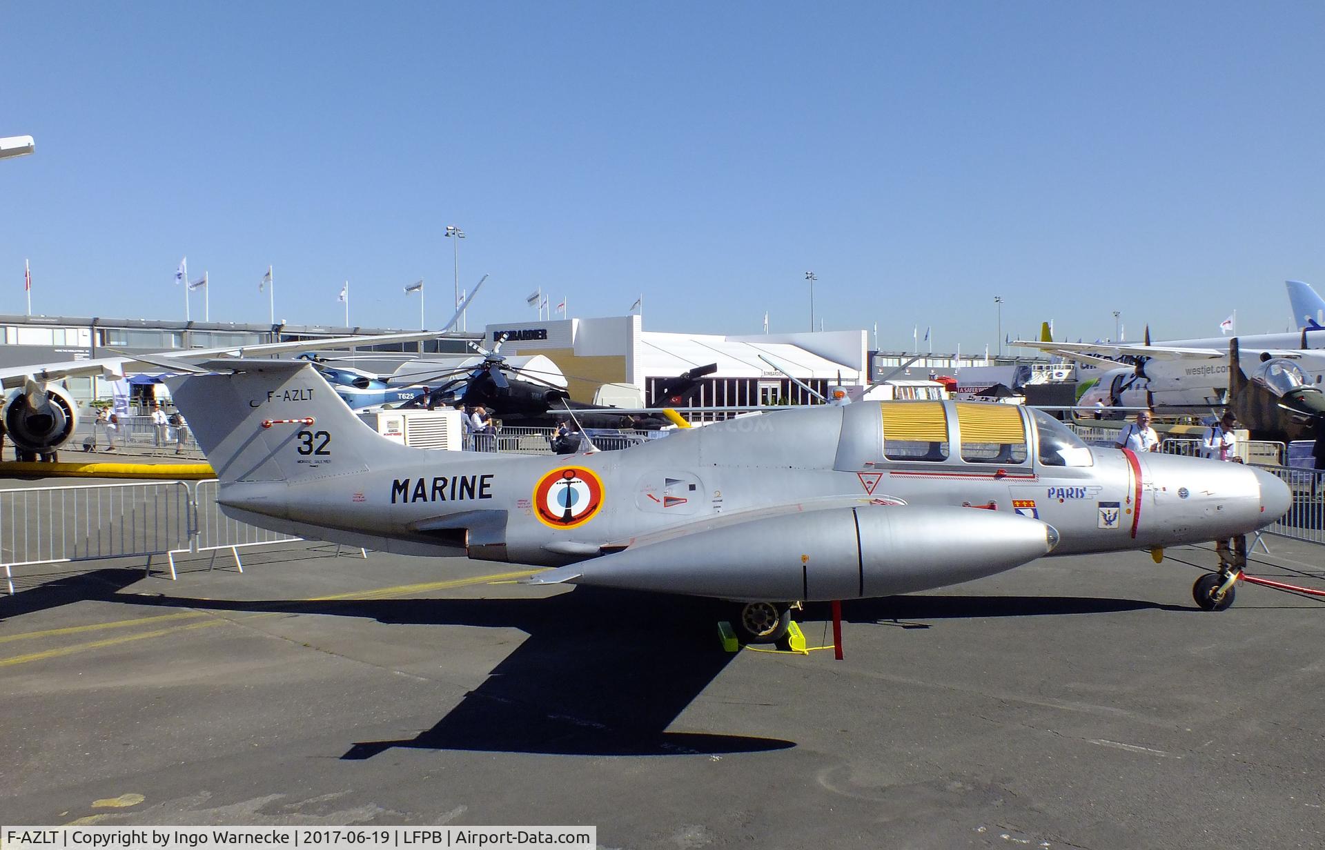 F-AZLT, 1958 Morane-Saulnier MS.760 Paris I C/N 32, Morane-Saulnier MS.760A Paris at the Aerosalon 2017, Paris