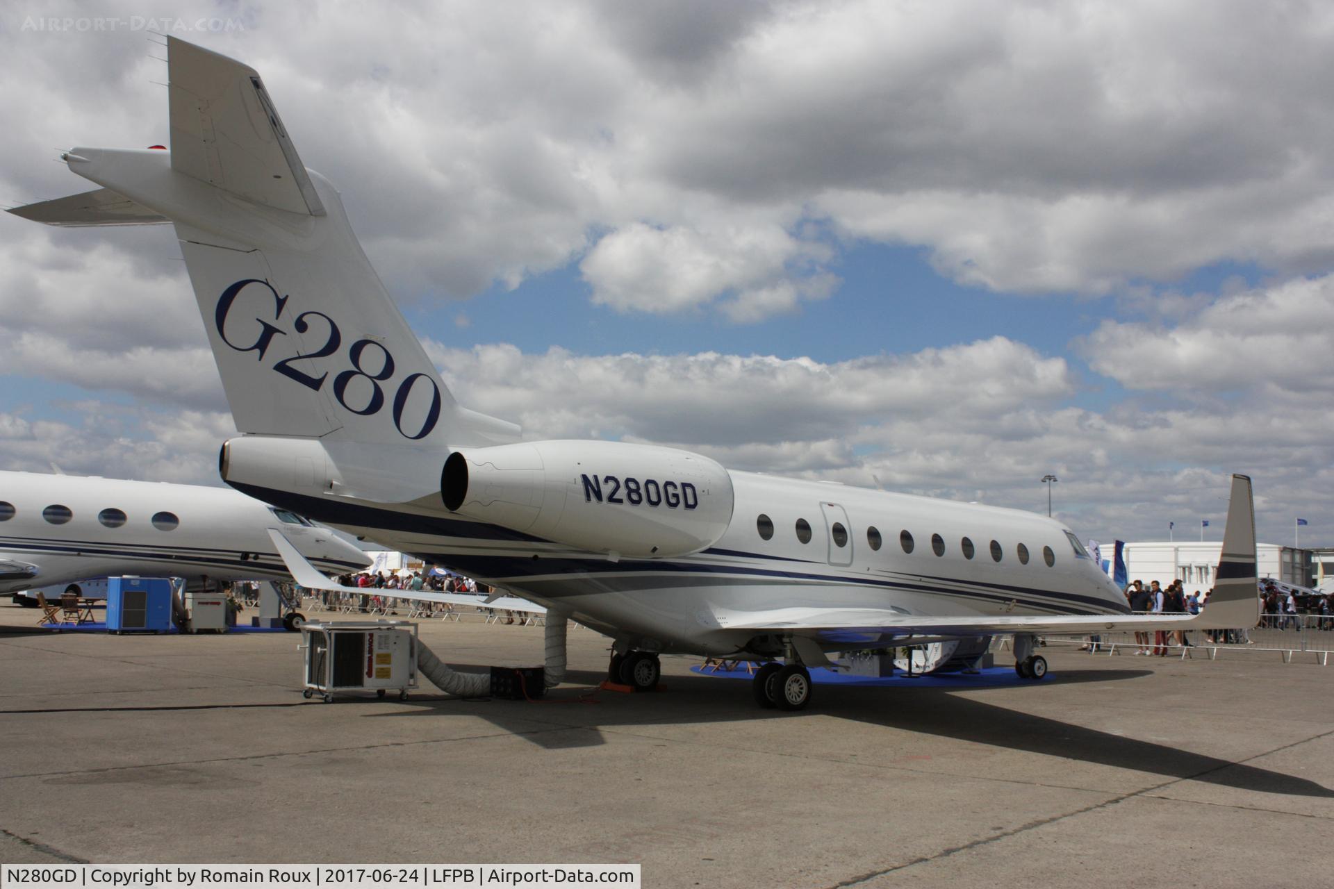 N280GD, 2011 Israel Aircraft Industries Gulfstream G280 C/N 2004, Parked