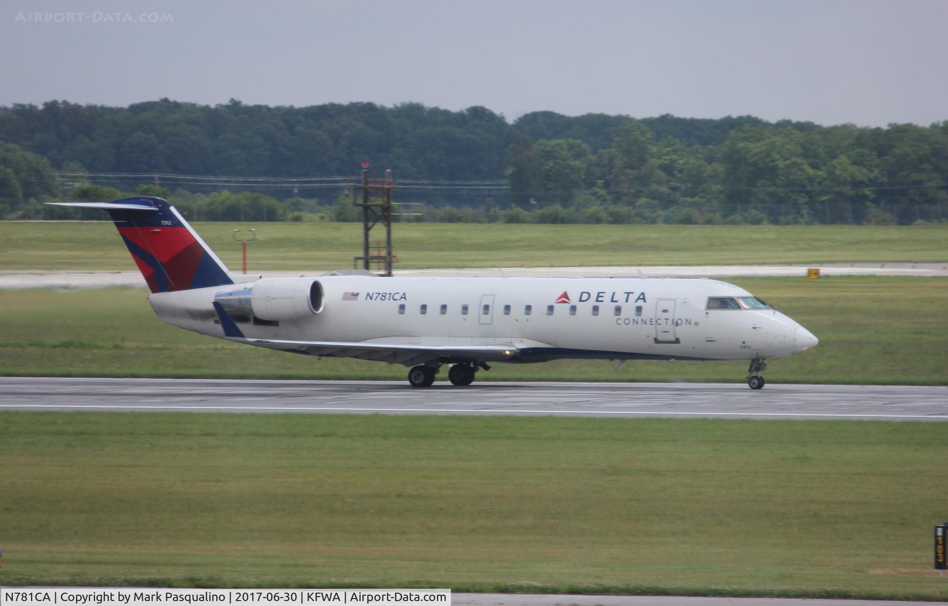 N781CA, 1999 Canadair CL-600-2B19 Regional Jet CRJ-100ER C/N 7312, CL-600-2B19