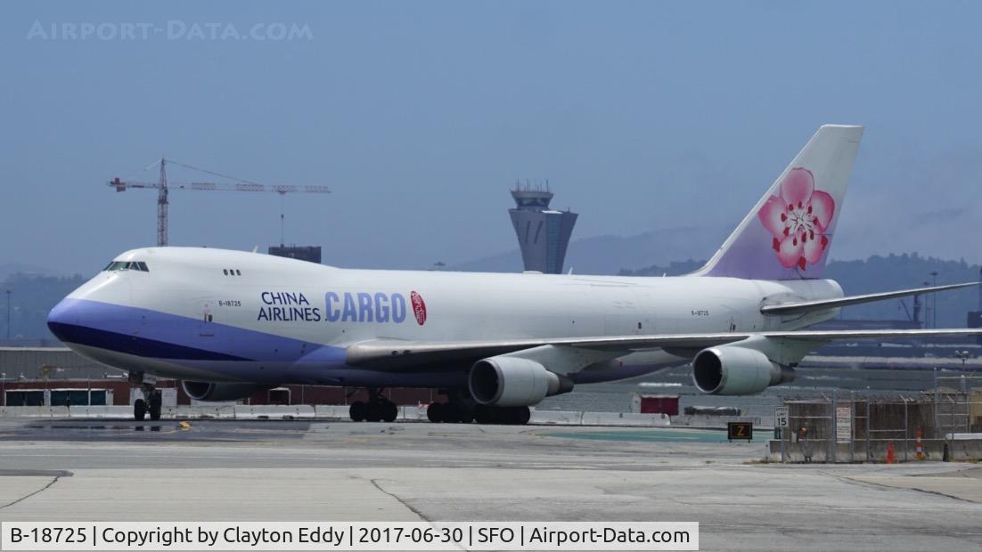 B-18725, 2007 Boeing 747-409F/SCD C/N 30771, SFO 2017