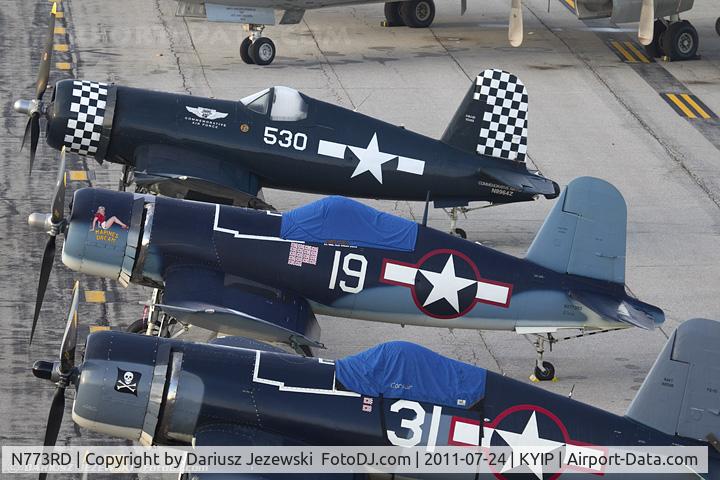 N773RD, 1944 Goodyear FG-1D Corsair C/N 3694, Goodyear FG-1D Corsair Marine's Dream, NX773RD