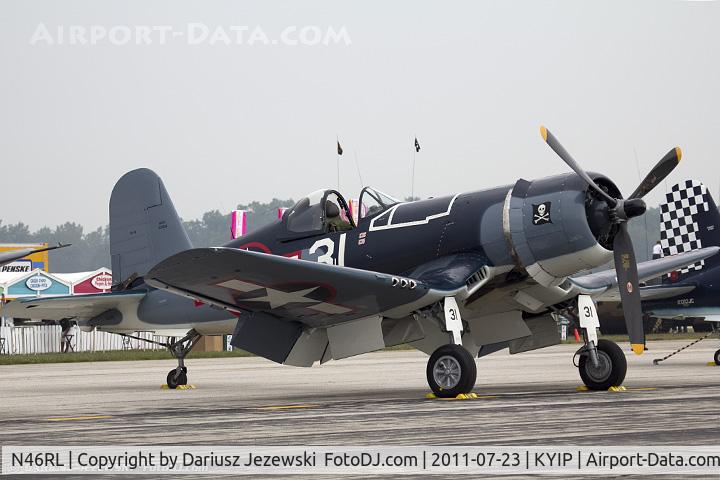N46RL, 1945 Goodyear FG-1D Corsair C/N Not found (92508/N46RL), Goodyear FG-1D Corsair CN 92508, N46RL