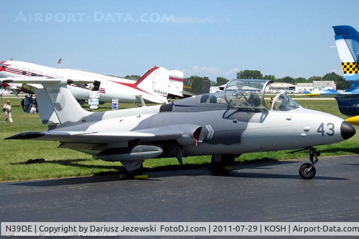 N39DE, 1969 Aero L-29 Delfin C/N 3243, Aero Vodochody L-29 Delfin CN 3243, N39DE