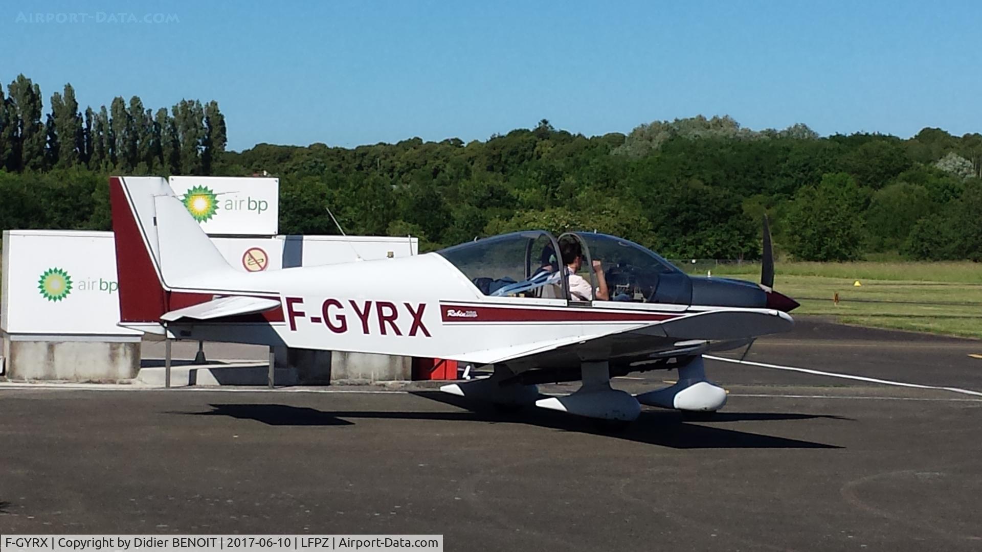 F-GYRX, Robin HR-200-120B C/N 268, HR200/120B