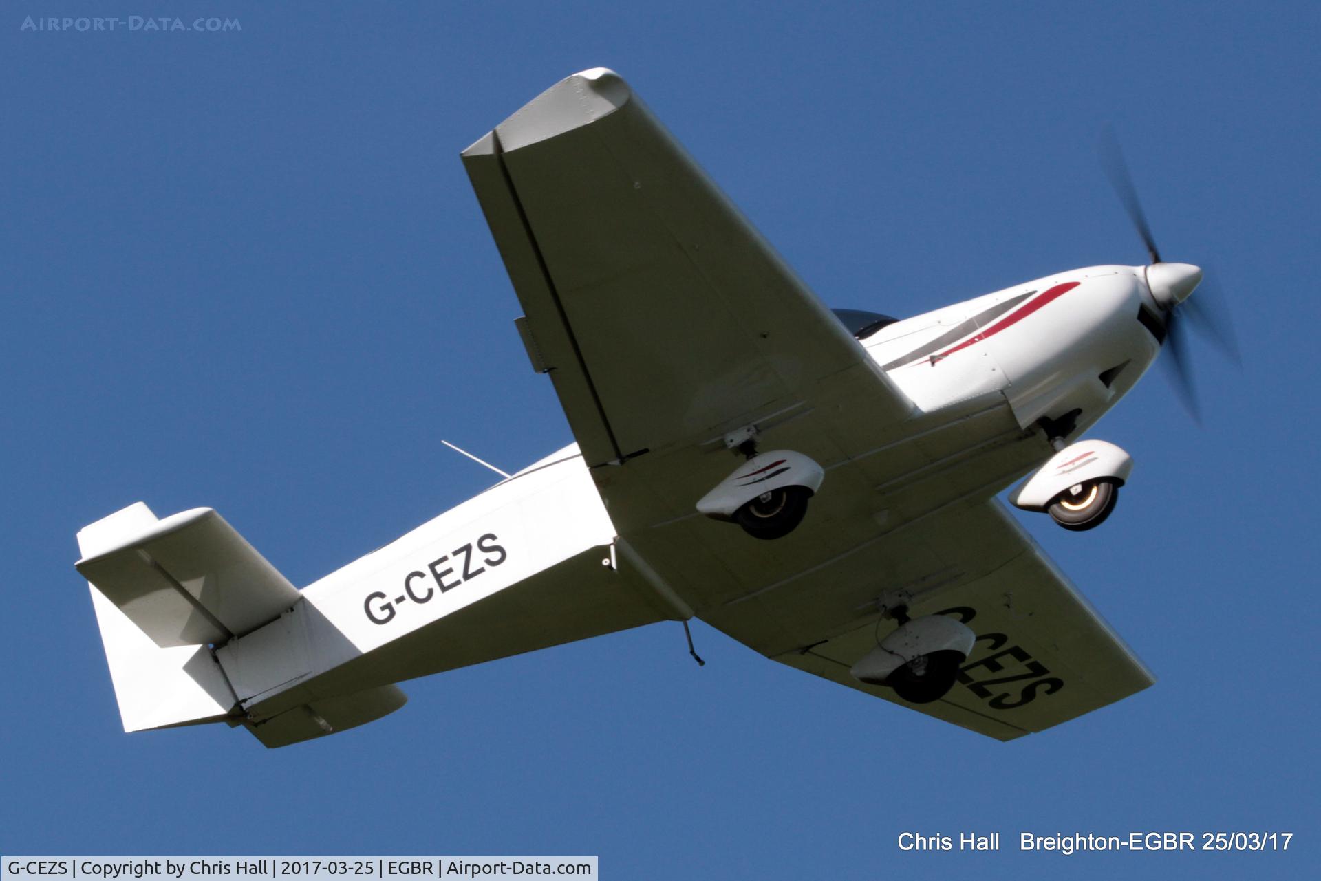 G-CEZS, 2008 Zenair CH-601 HDS Zodiac C/N PFA162-14030, at Breighton