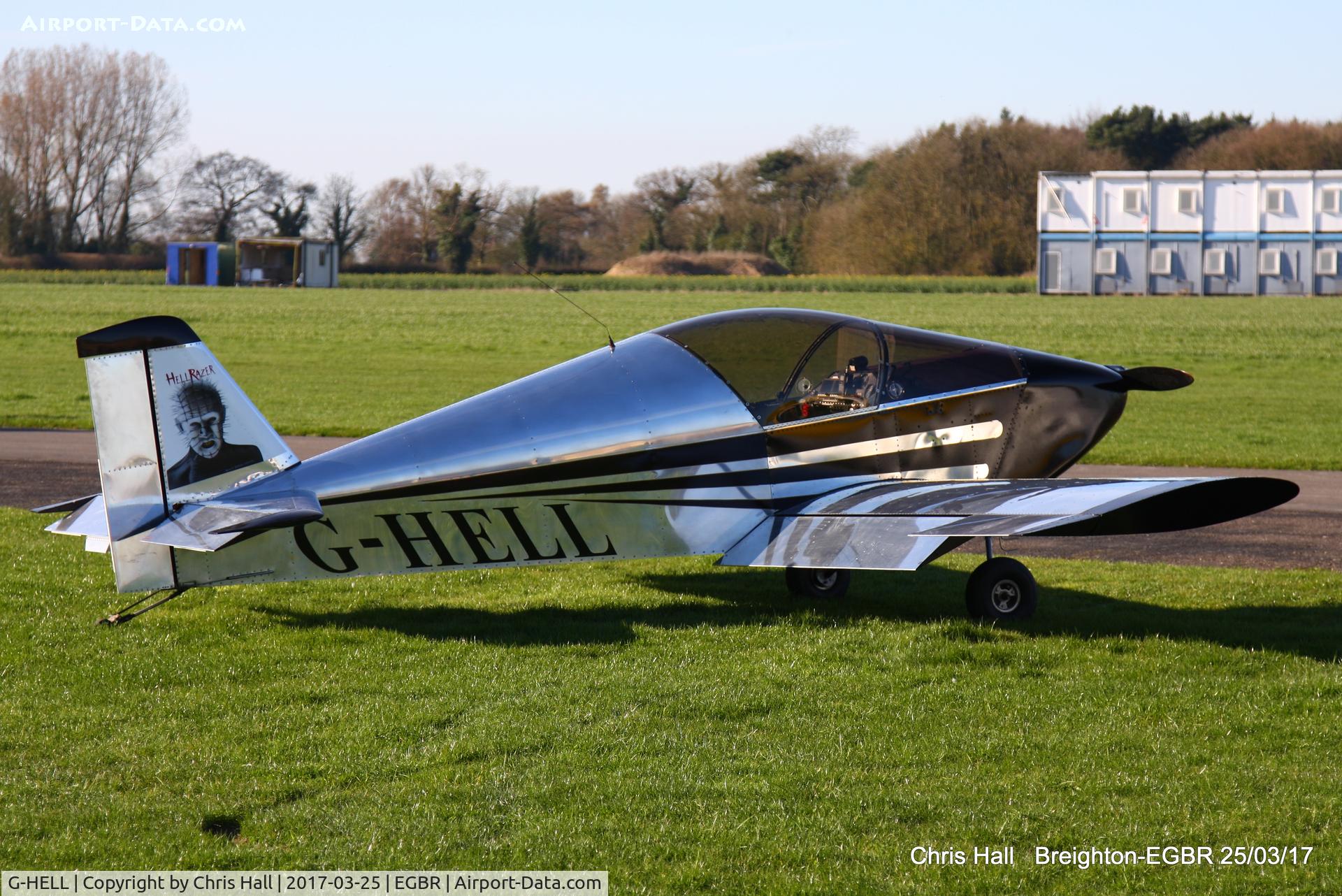 G-HELL, 2015 Sonex 3300 C/N LAA 337-15182, at Breighton
