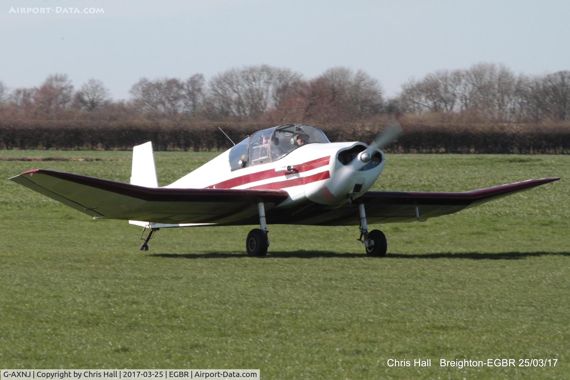 G-AXNJ, 1957 Wassmer (Jodel) D-120 Paris-Nice C/N 52, at Breighton