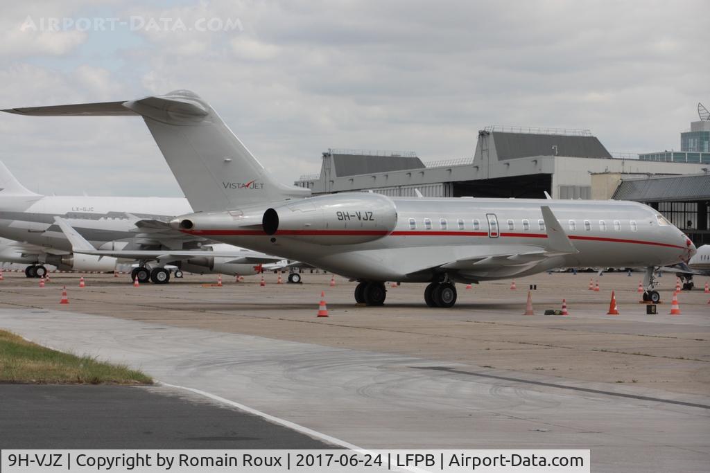 9H-VJZ, 2015 Bombardier BD-700-1A10 Global 6000 C/N 9746, Parked