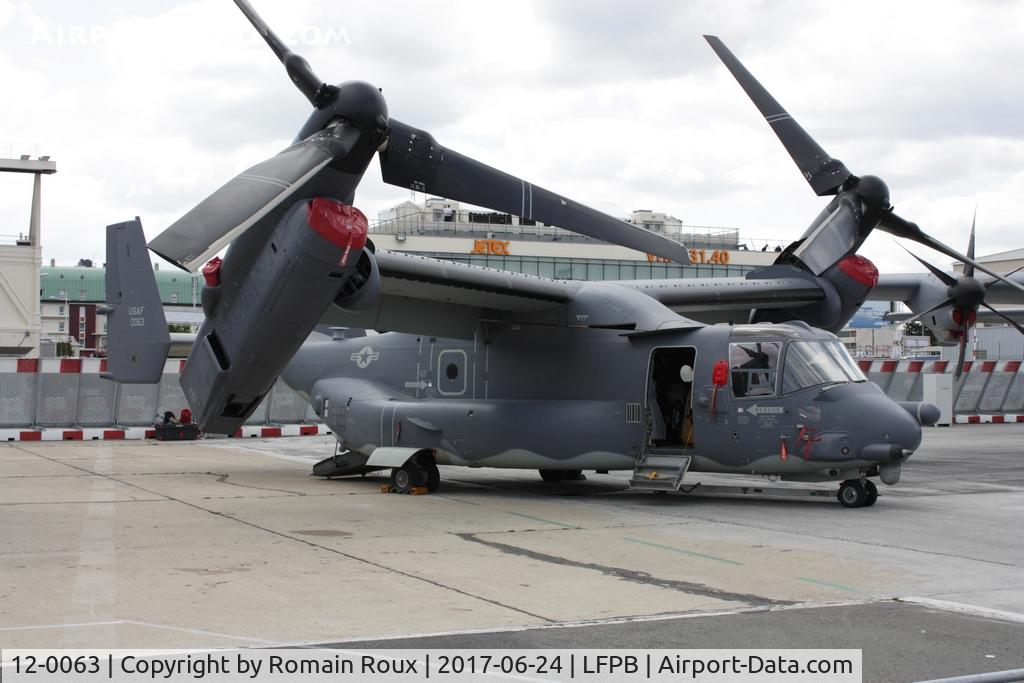 12-0063, 2012 Bell-Boeing CV-22B Osprey C/N D1044, Parked