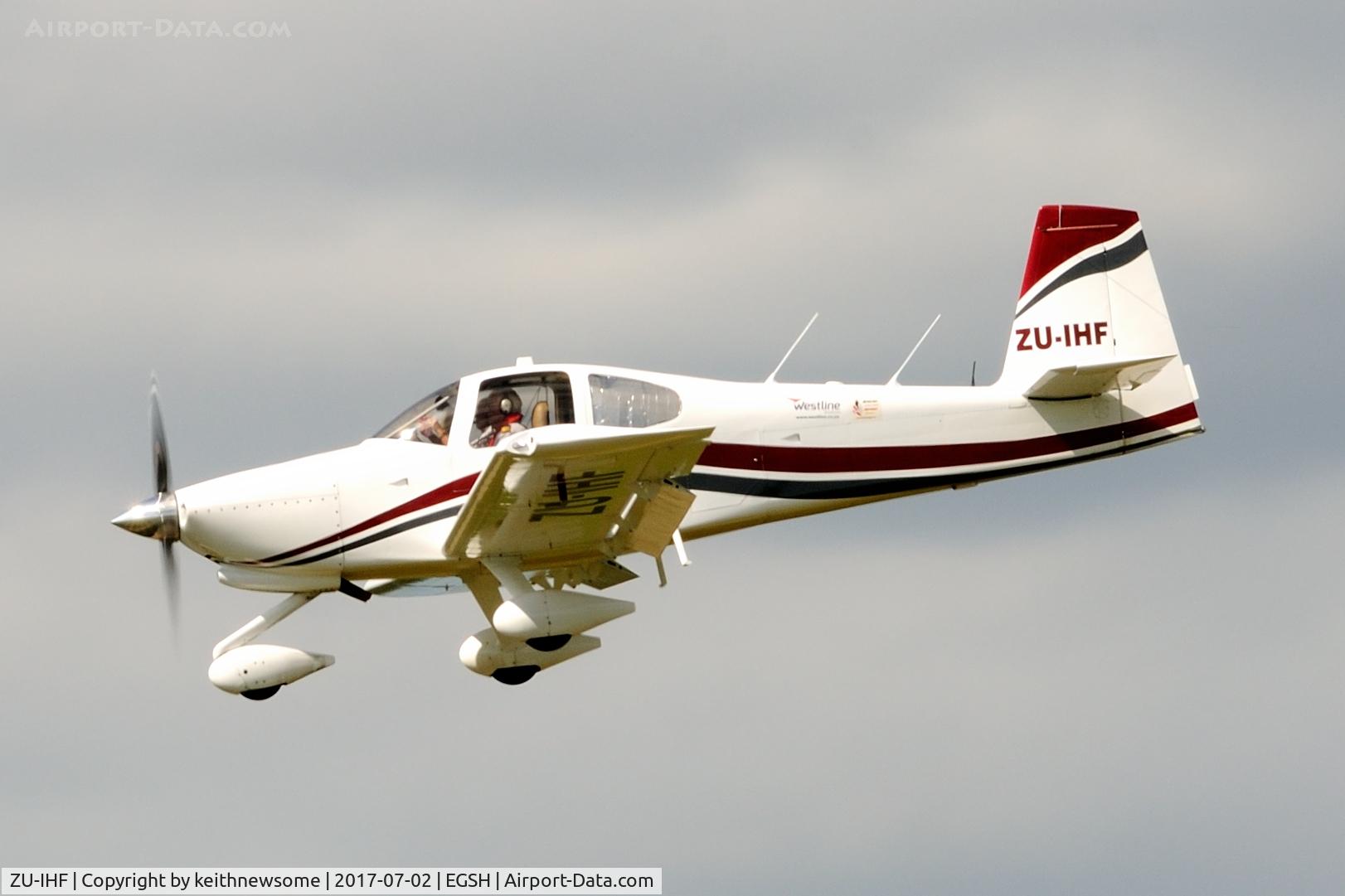ZU-IHF, 2015 Vans RV-10 C/N 41582, Very nice visitor.