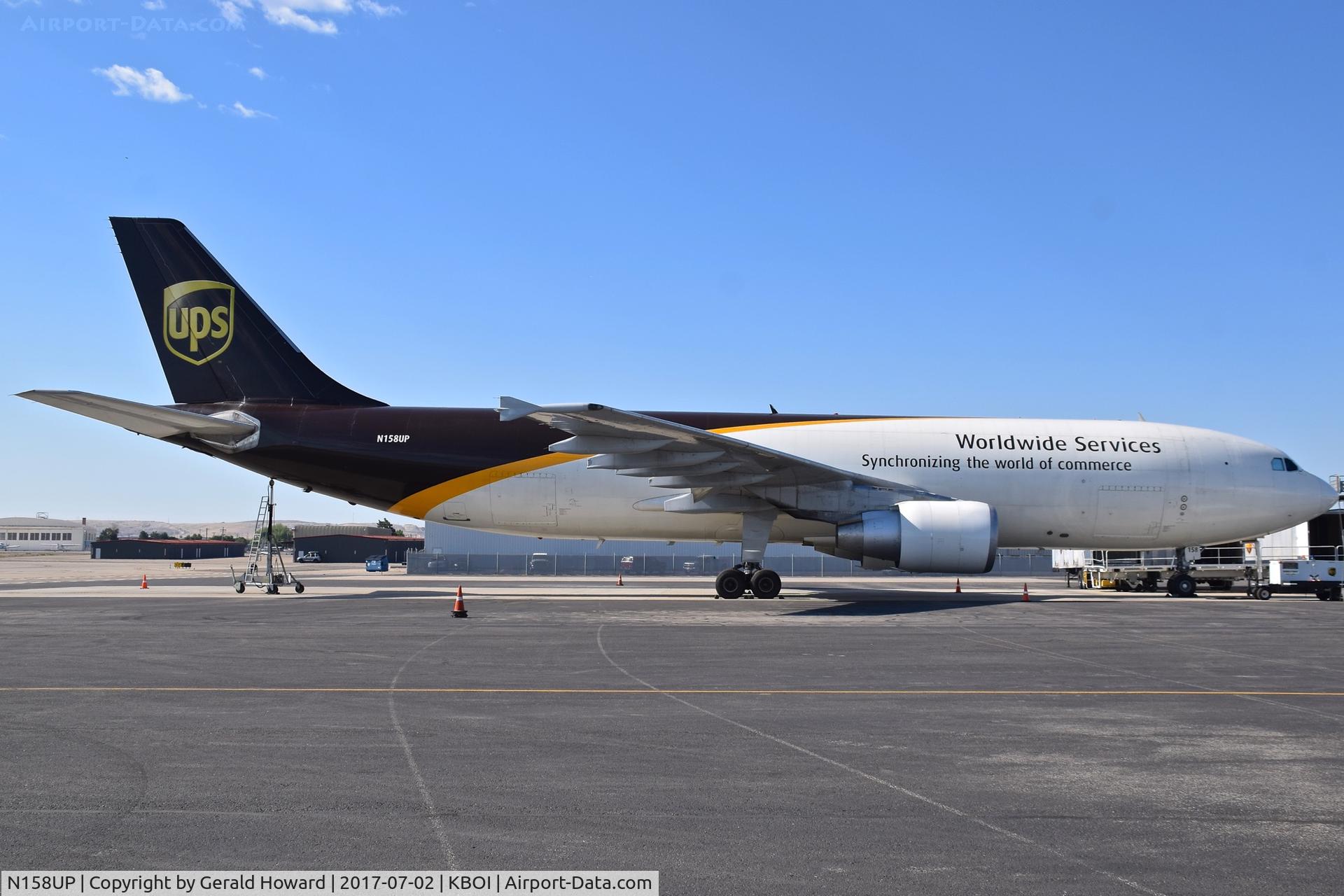 N158UP, 2004 Airbus A300F4-622R C/N 0847, Parked on UPS ramp.
