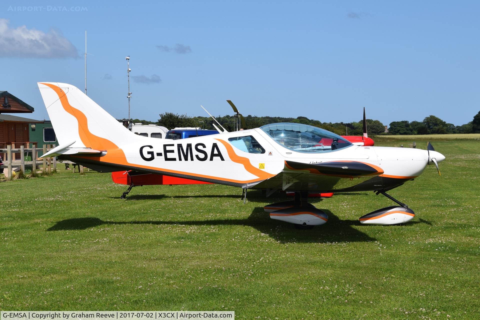 G-EMSA, 2010 CZAW SportCruiser C/N 09SC323, Parked at Northrepps.