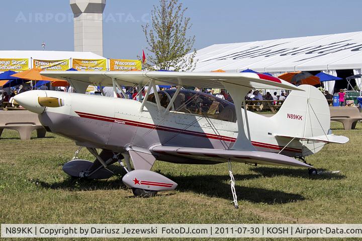 N89KK, 2007 EAA Acro Sport II C/N 001 (N89KK), Acro Sport II CN 001, N89KK