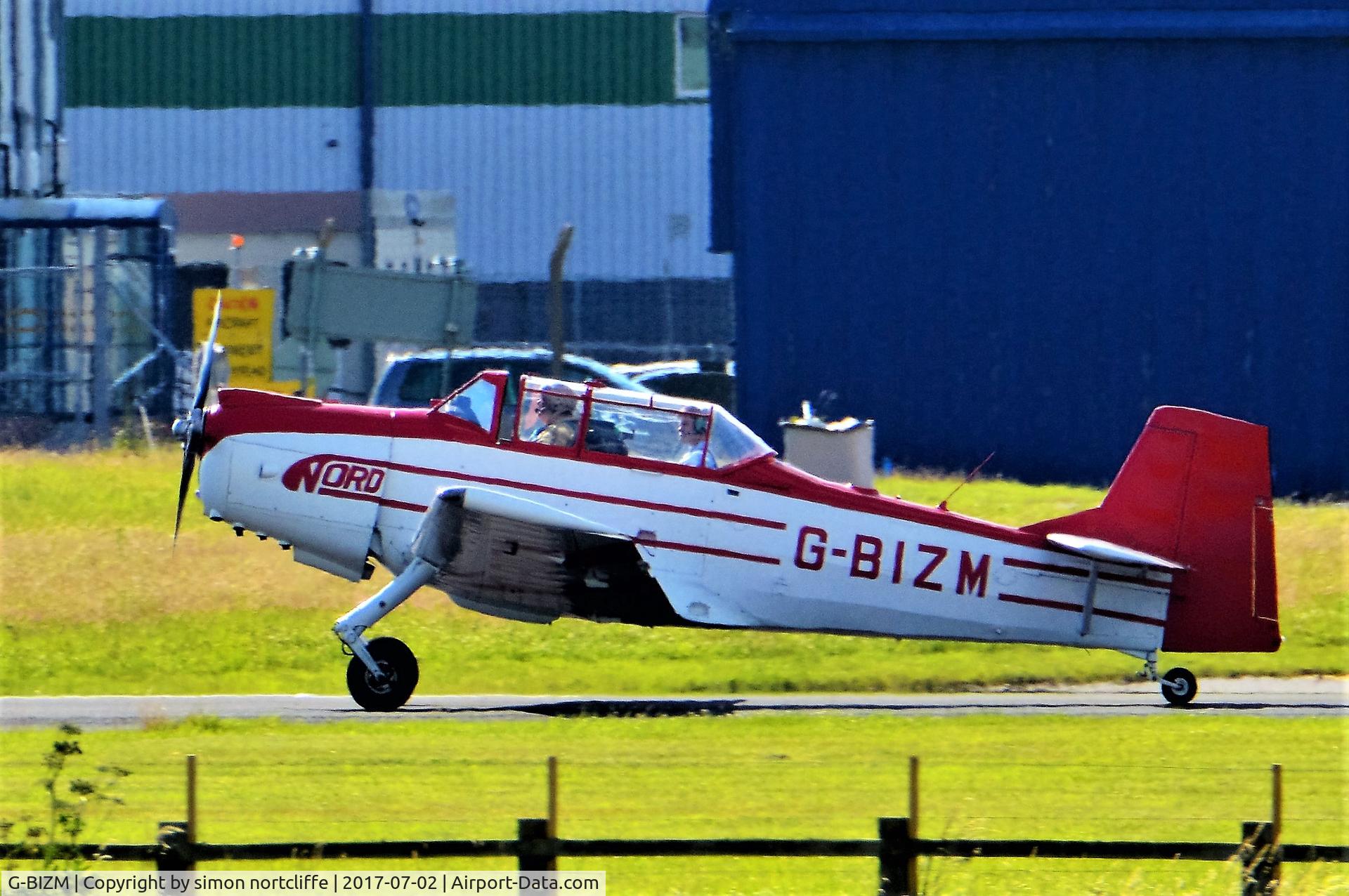 G-BIZM, 1962 Nord 3202 Master C/N 91, Humberside Airport  02/07/2017