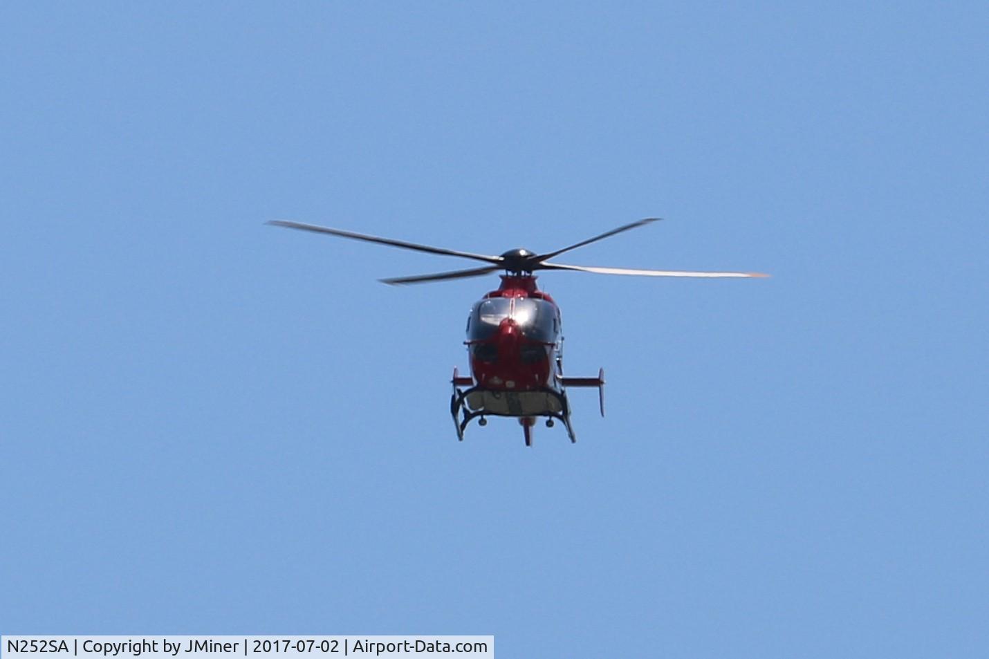 N252SA, 2008 Eurocopter EC-135P-2+ C/N 0707, At Sherman Hospital in Elgin, IL.