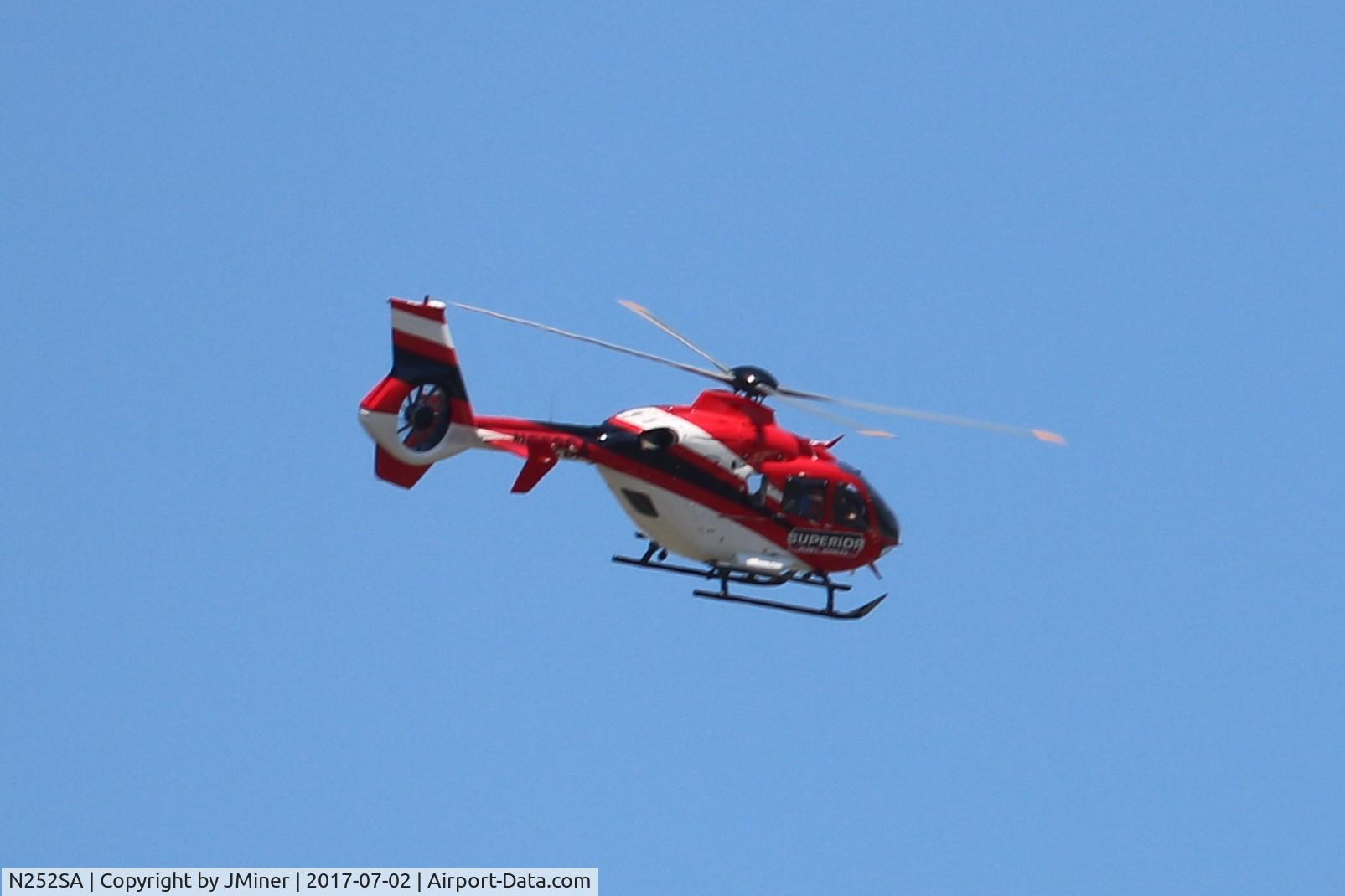 N252SA, 2008 Eurocopter EC-135P-2+ C/N 0707, At Sherman Hospital in Elgin, IL.