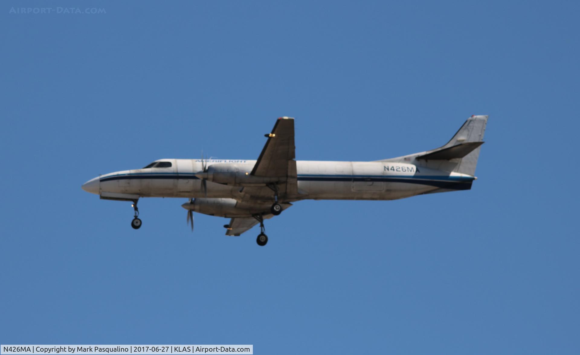 N426MA, 1986 Fairchild SA-227AC Metro III C/N AC-645, SA-227AC