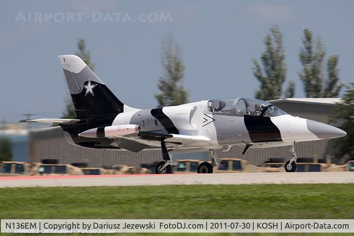 N136EM, 1984 Aero L-39C Albatros C/N 432917, Aero Vodochody L-39 Albatros CN 432917, N136EM