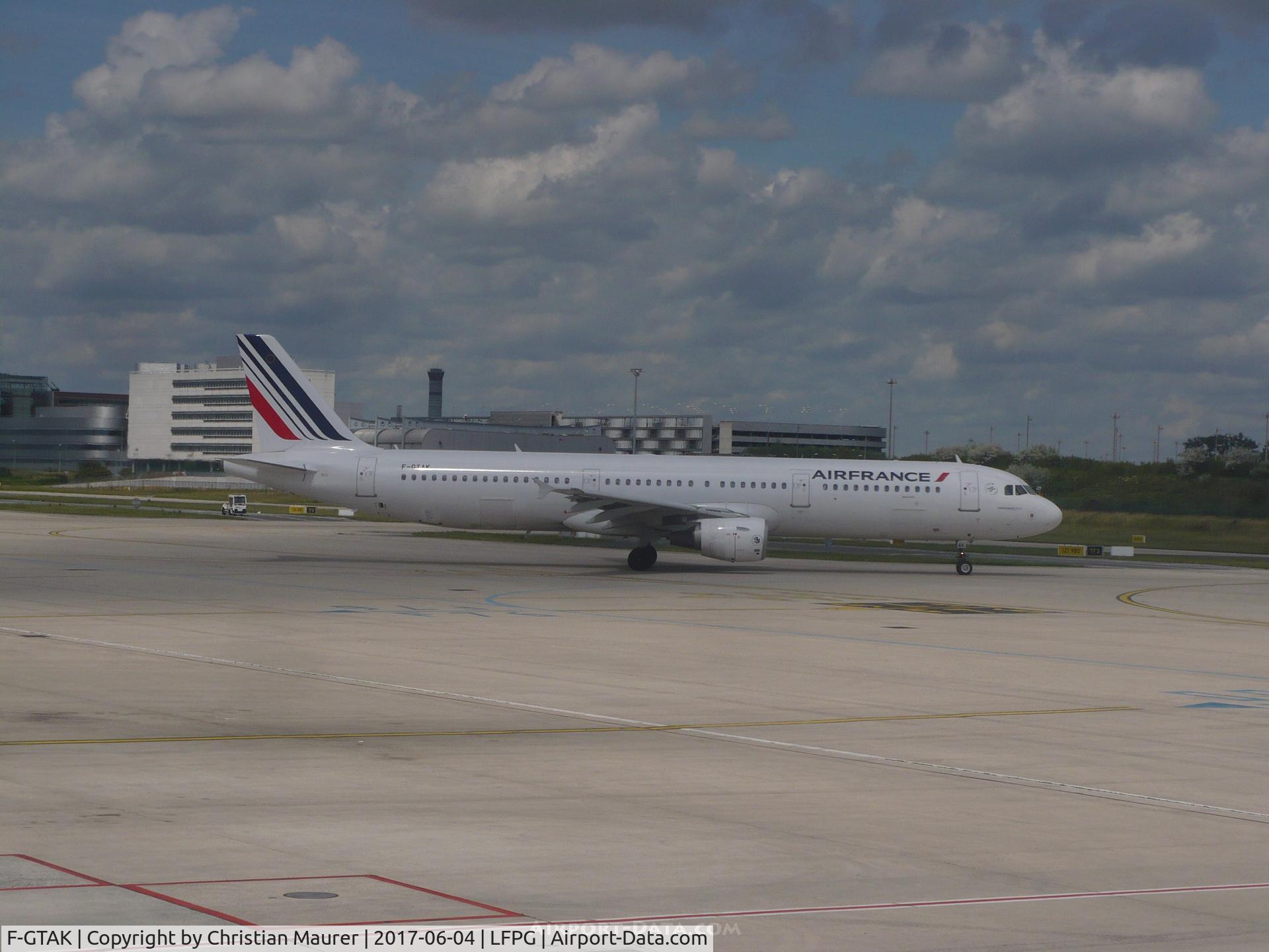 F-GTAK, 2001 Airbus A321-211 C/N 1658, AF A321