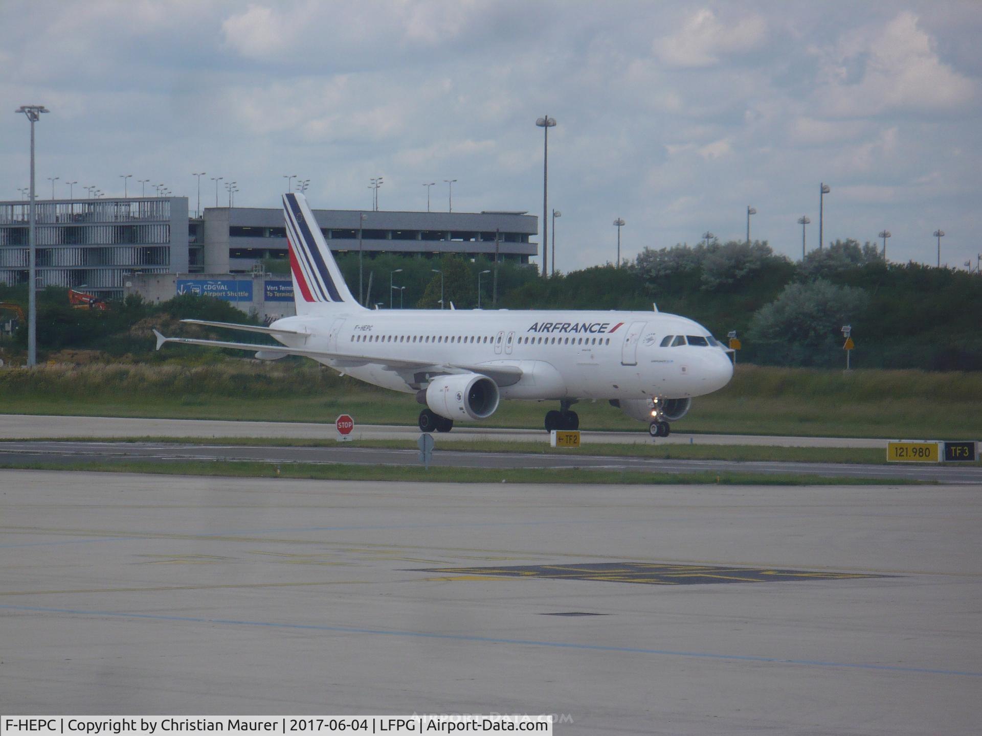 F-HEPC, 2010 Airbus A320-214 C/N 4267, AF A320