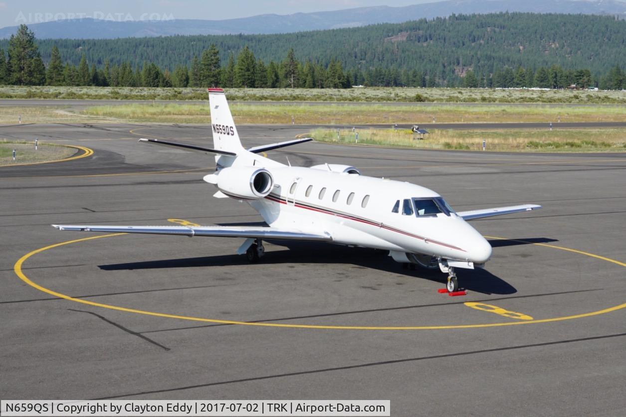 N659QS, 2004 Cessna 560 Citation Excel C/N 560-5359, Truckee Airport California 2017.