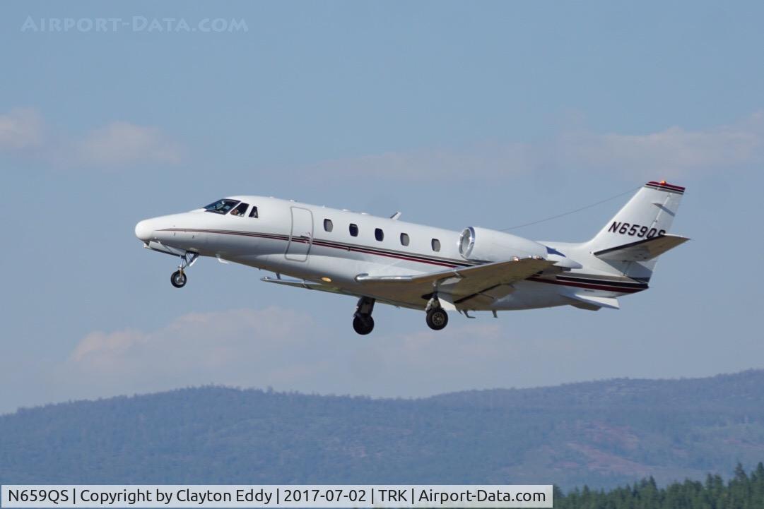 N659QS, 2004 Cessna 560 Citation Excel C/N 560-5359, Truckee Airport California 2017.