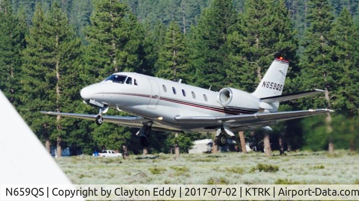 N659QS, 2004 Cessna 560 Citation Excel C/N 560-5359, Truckee Airport California 2017.