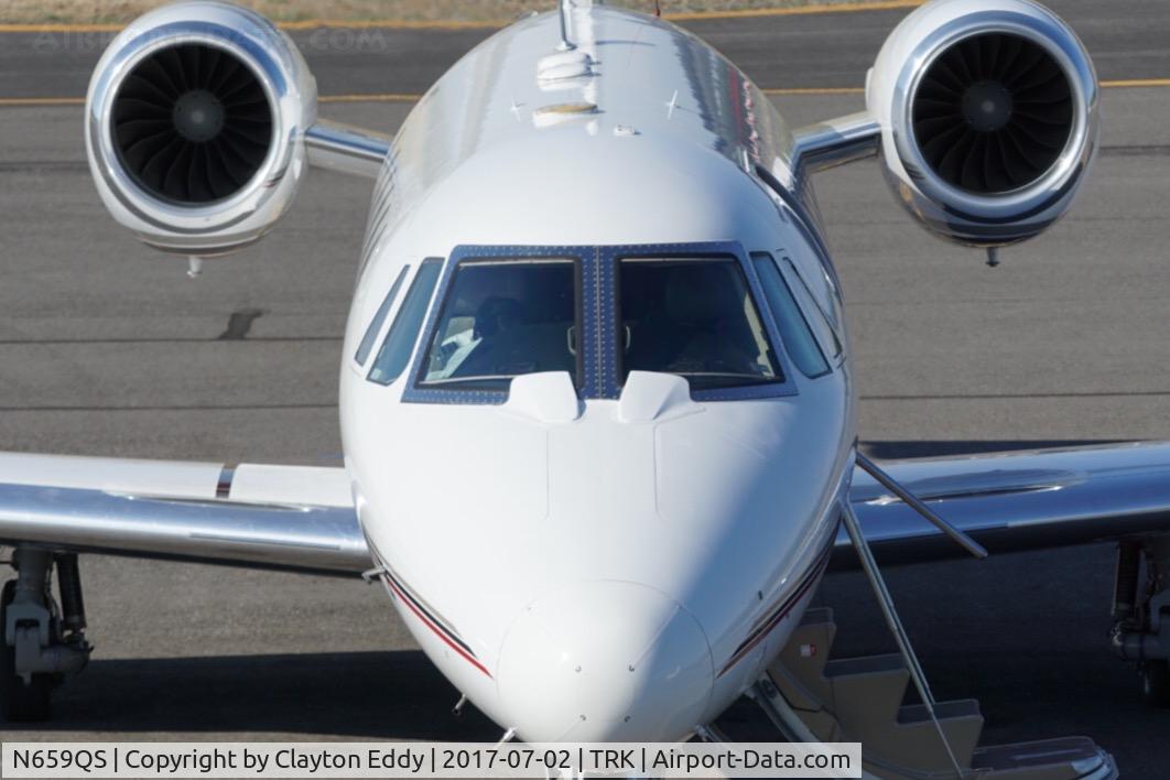 N659QS, 2004 Cessna 560 Citation Excel C/N 560-5359, Truckee Airport California 2017.