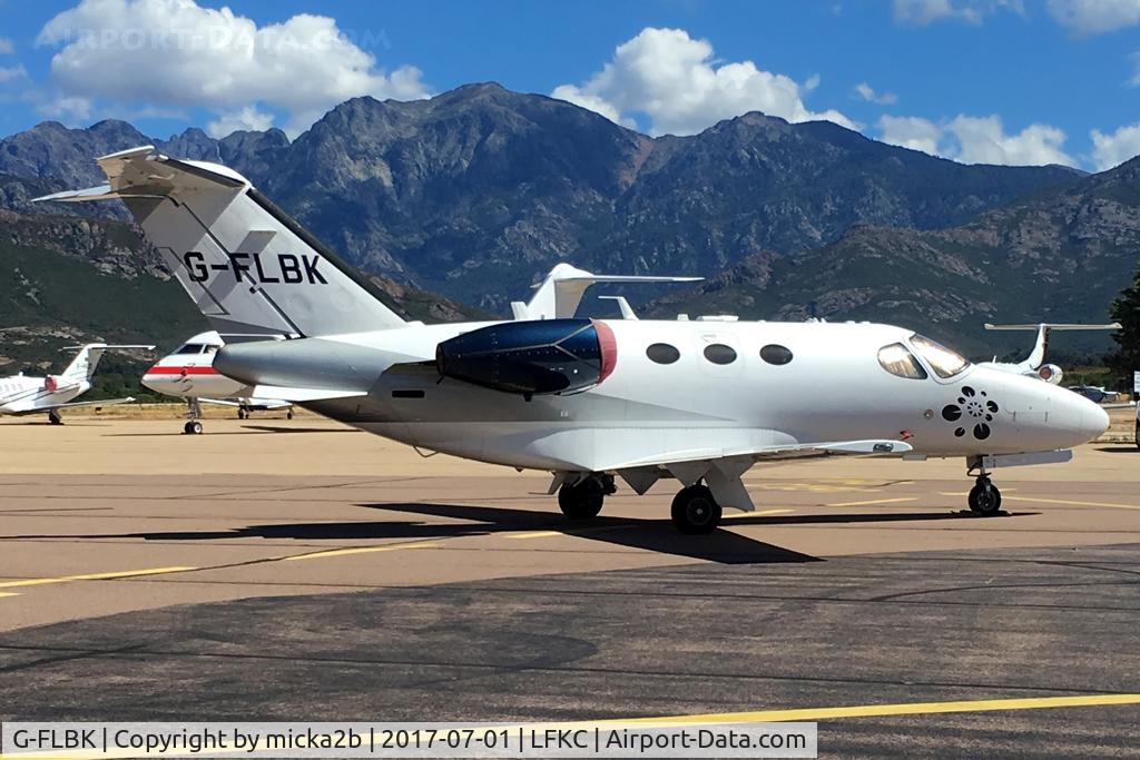 G-FLBK, 2008 Cessna 510 Citation Mustang Citation Mustang C/N 510-0068, Parked
