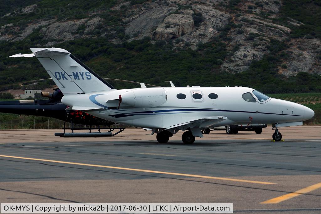 OK-MYS, 2009 Cessna 510 Citation Mustang Citation Mustang C/N 510-0268, Parked
