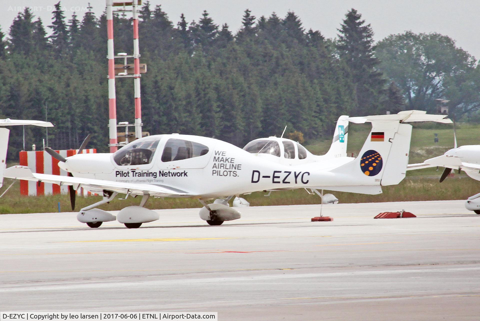 D-EZYC, Diamond DA-40-180 Diamond Star C/N 40.083, Rostock Laarge 6.6.2017