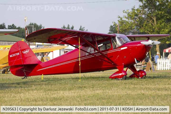 N39563, 1944 Aeronca 65-TAC C/N F5664TA, Aeronca 65-TAC L-3B CN F5664TA, N39563